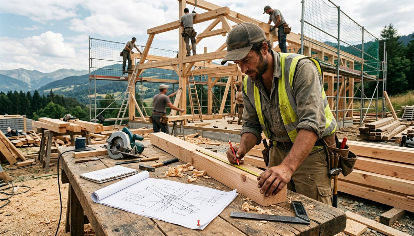 Du croquis au chantier : immersion dans le quotidien d’un charpentier