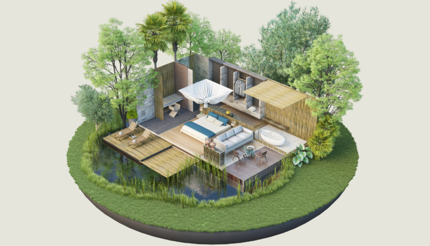 Quel site propose la modélisation 3D pour concevoir un jardin sur-mesure ?