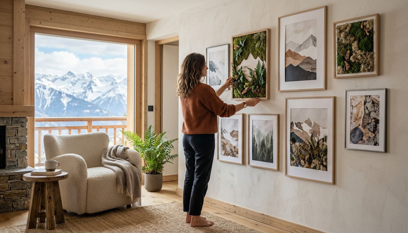 L’art de suspendre la nature : tableaux contemporains aux accents alpins